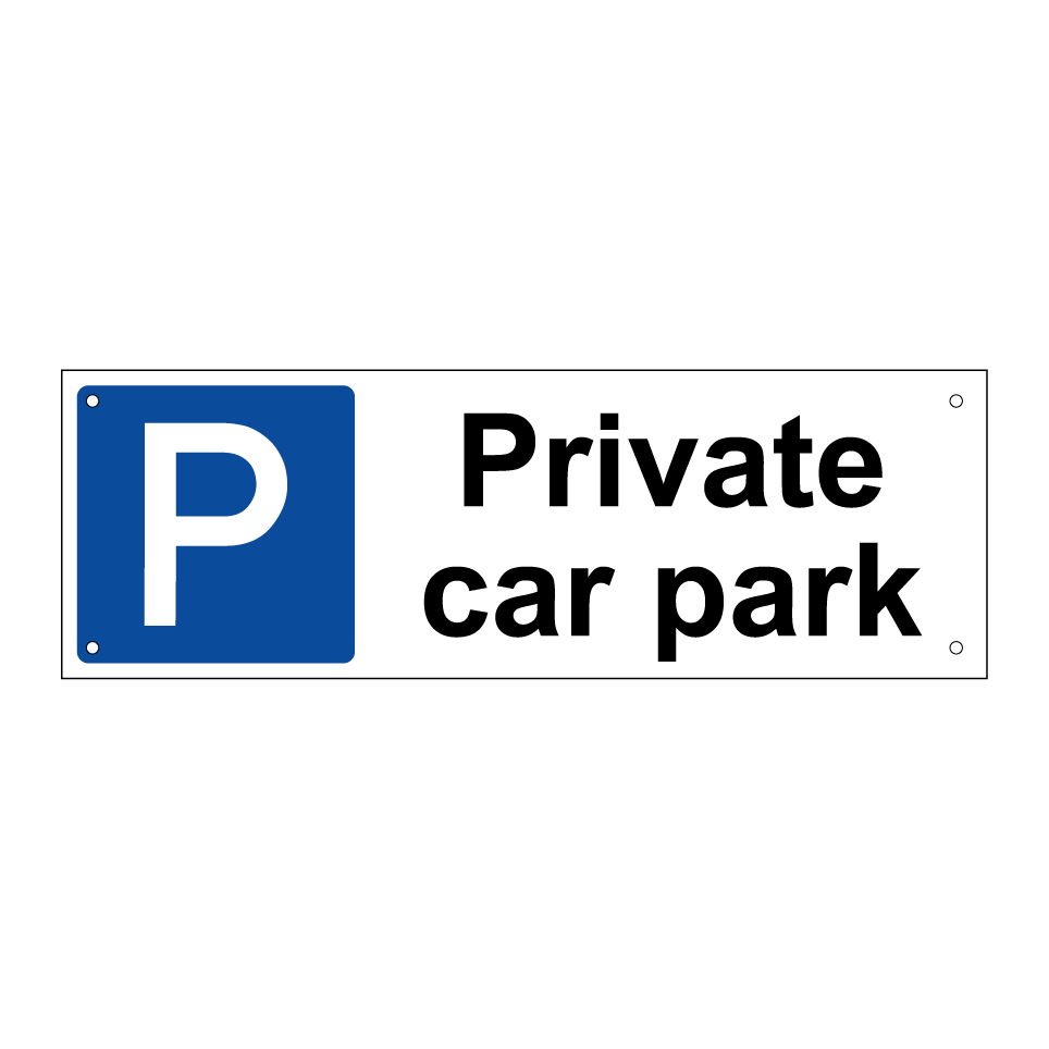 Private car park