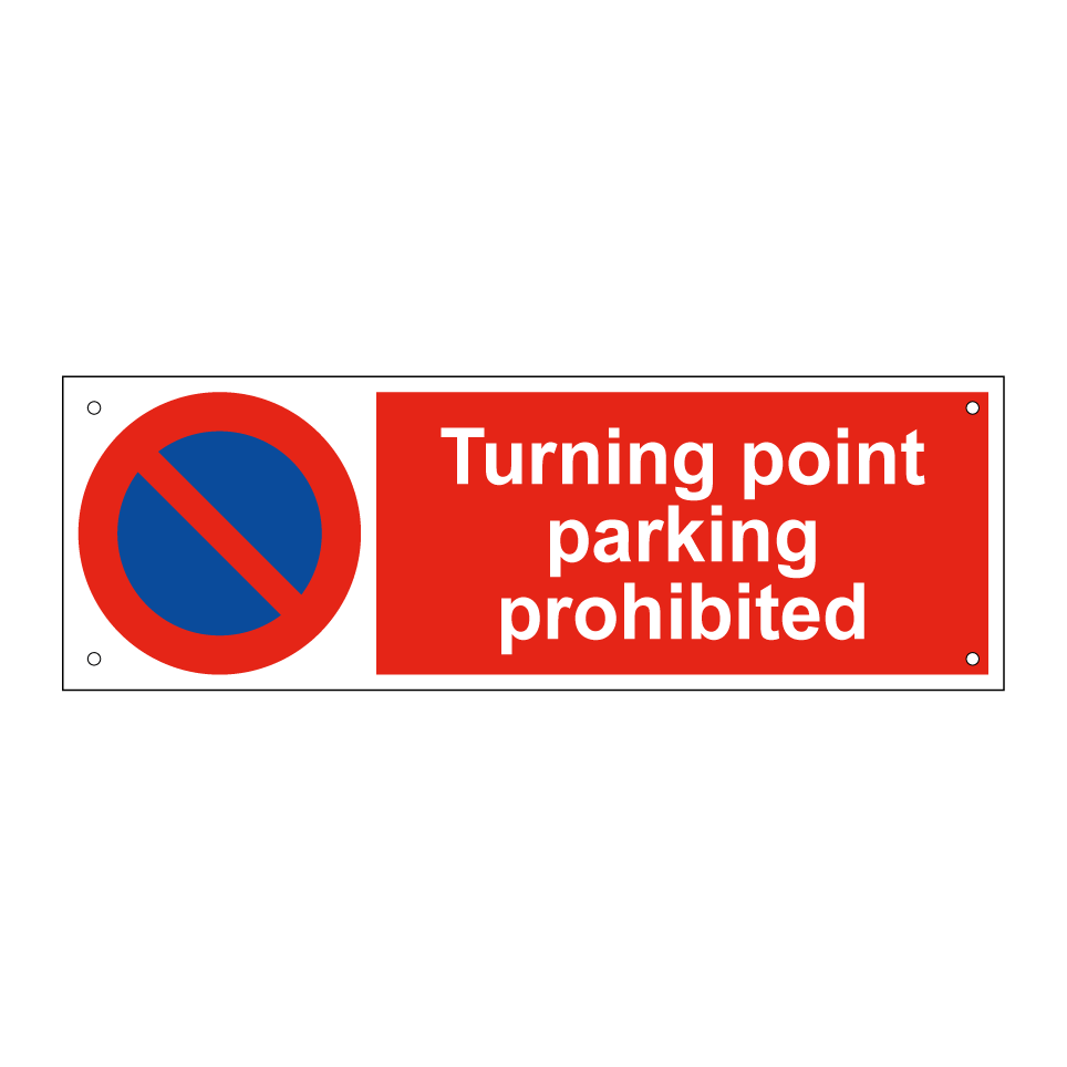 Turning point parking prohibited