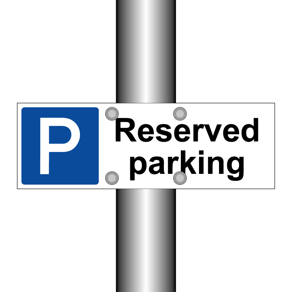 Reserved parking