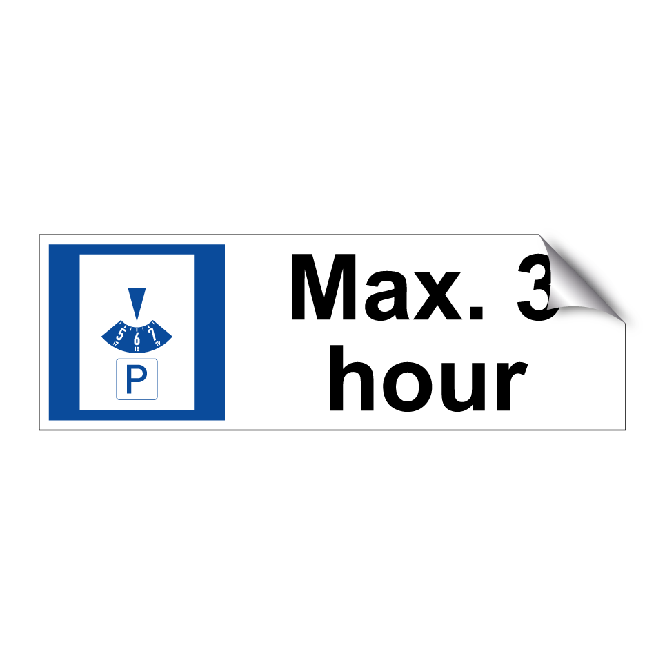 Max. 3 hour