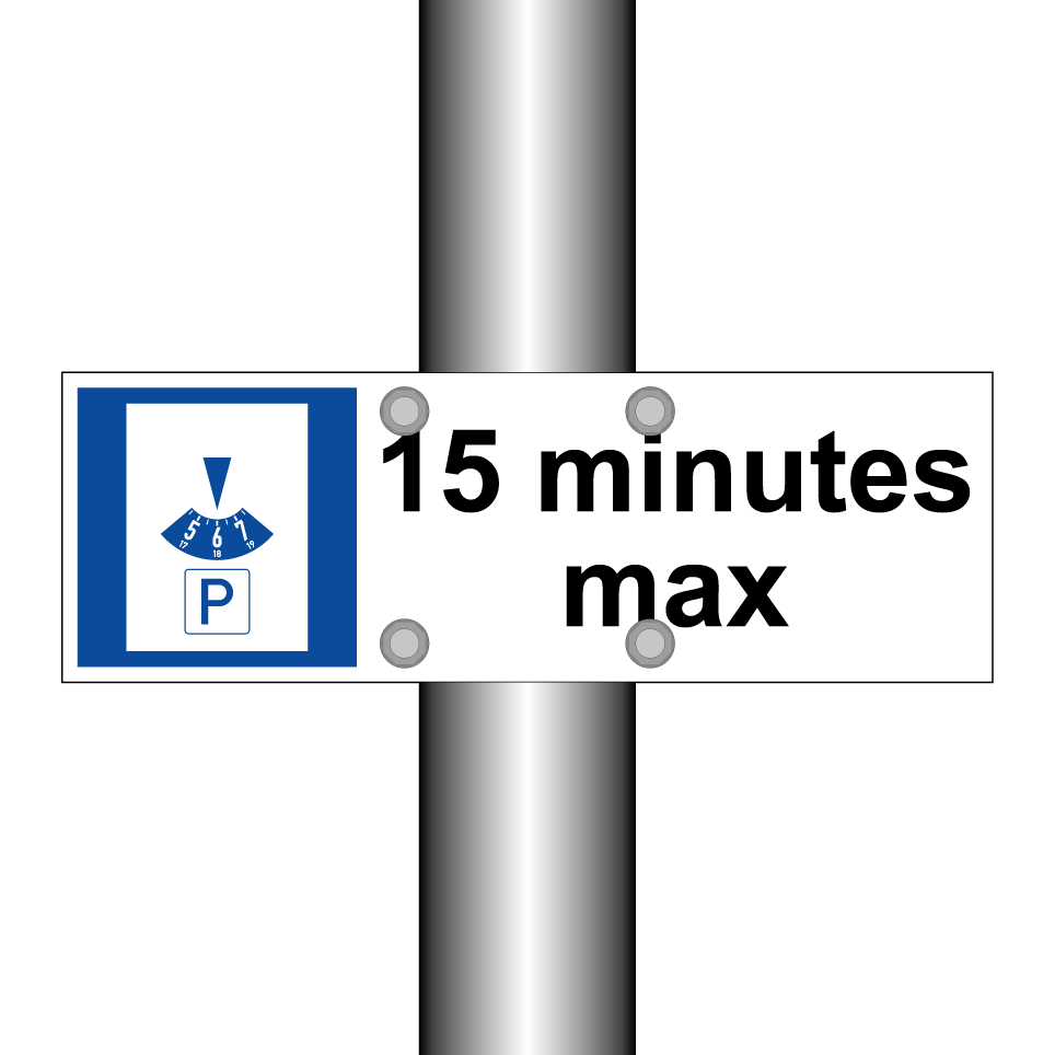 15 minutes max