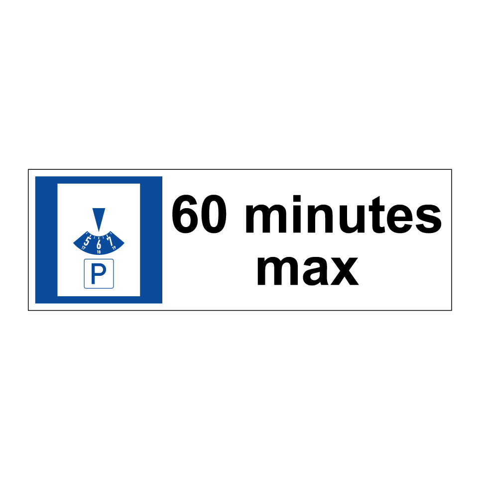 60 minutes max