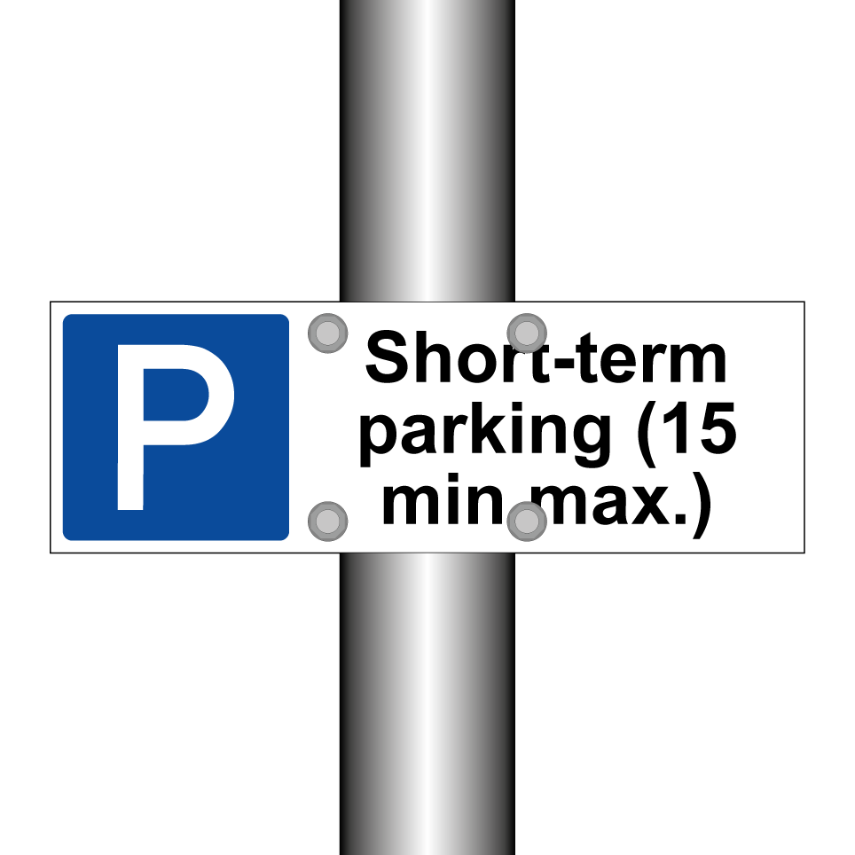 Short-term parking (15 min max.)