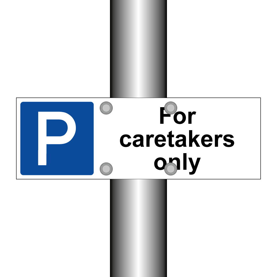 For caretakers only