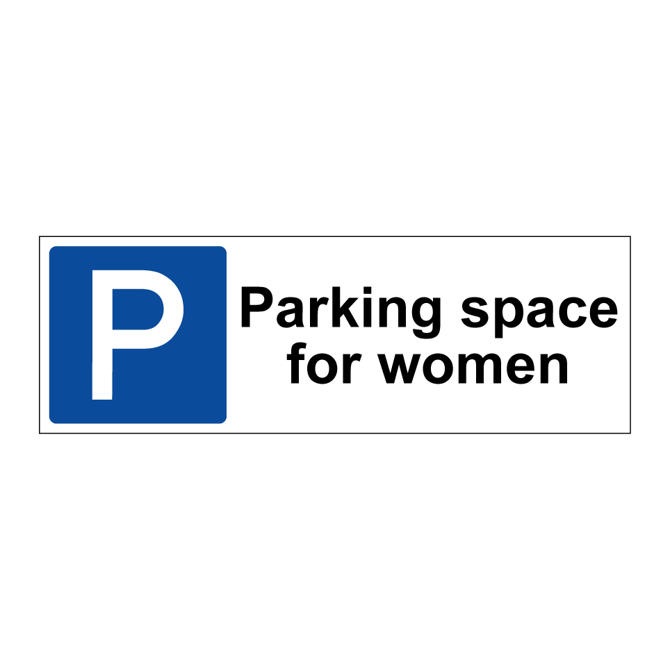 Parking space for women