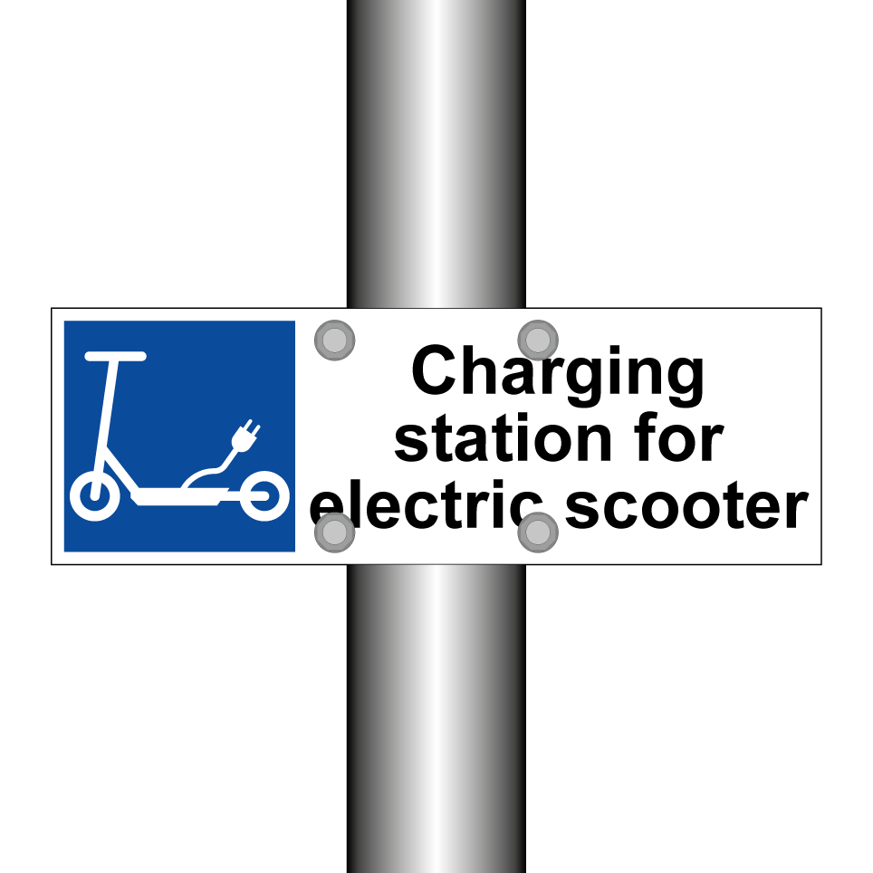 Charging station for electric scooter