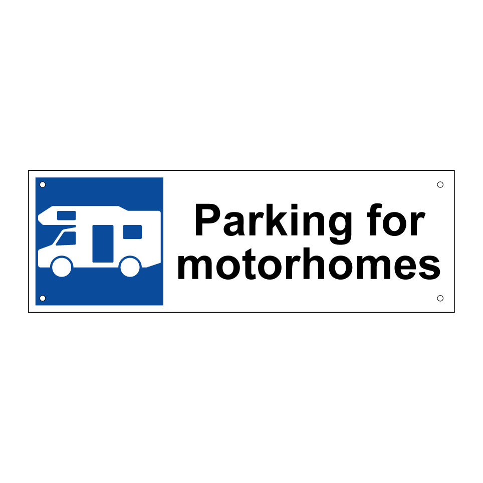 Parking for motorhomes