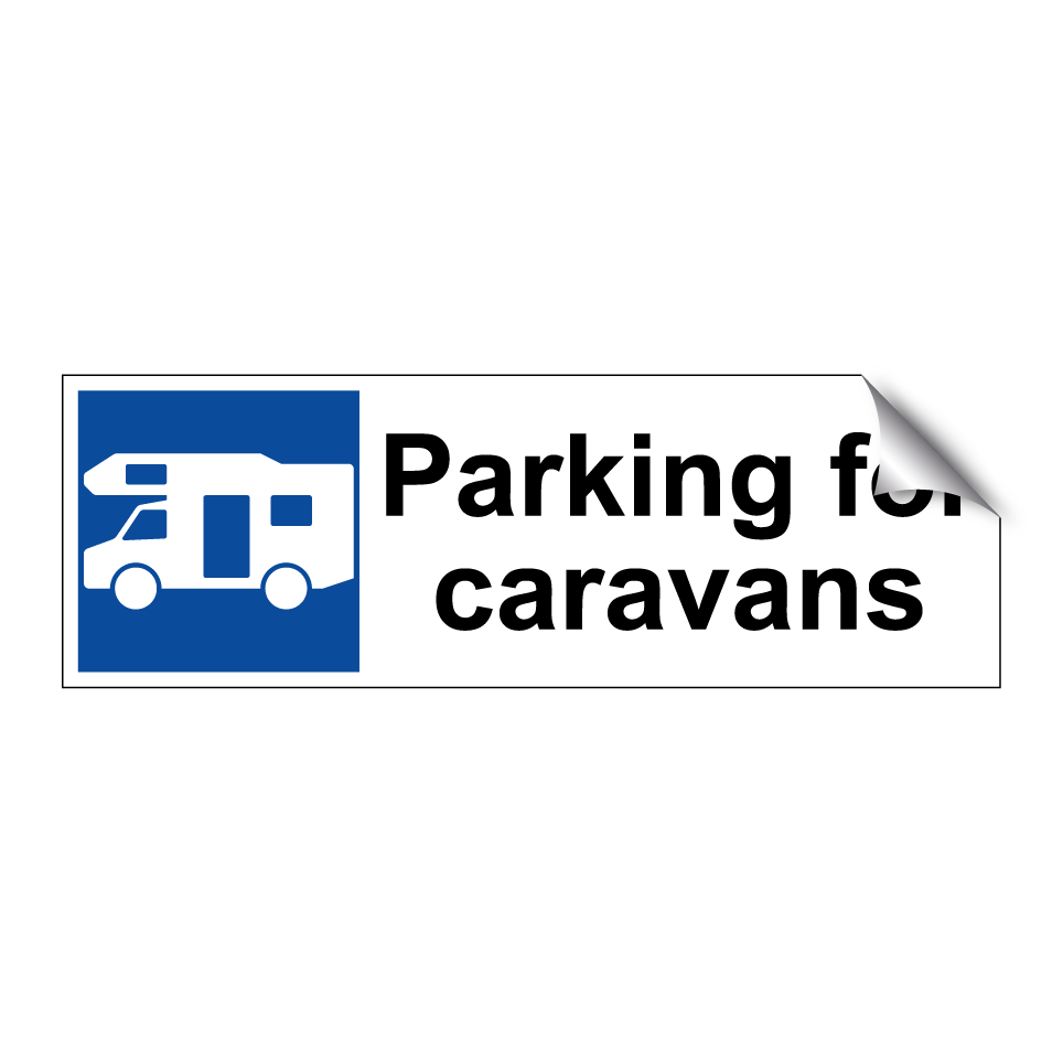 Parking for caravans