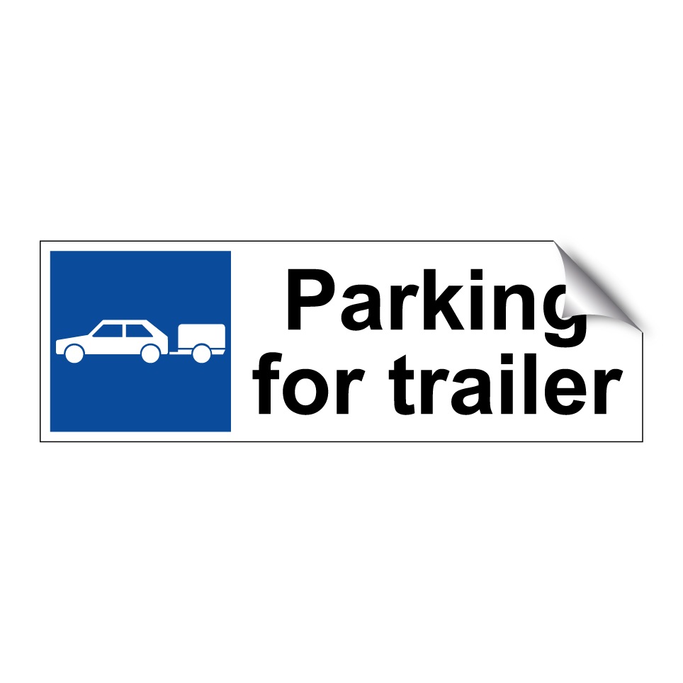 Parking for trailer