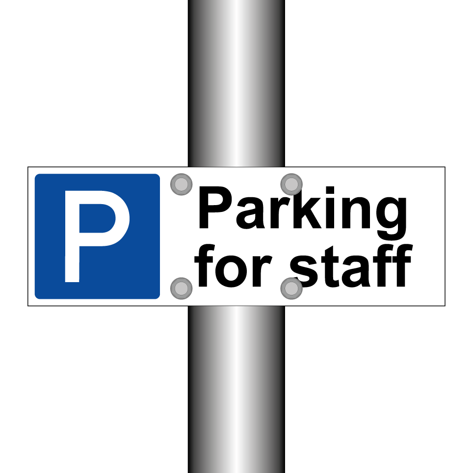 Parking for staff