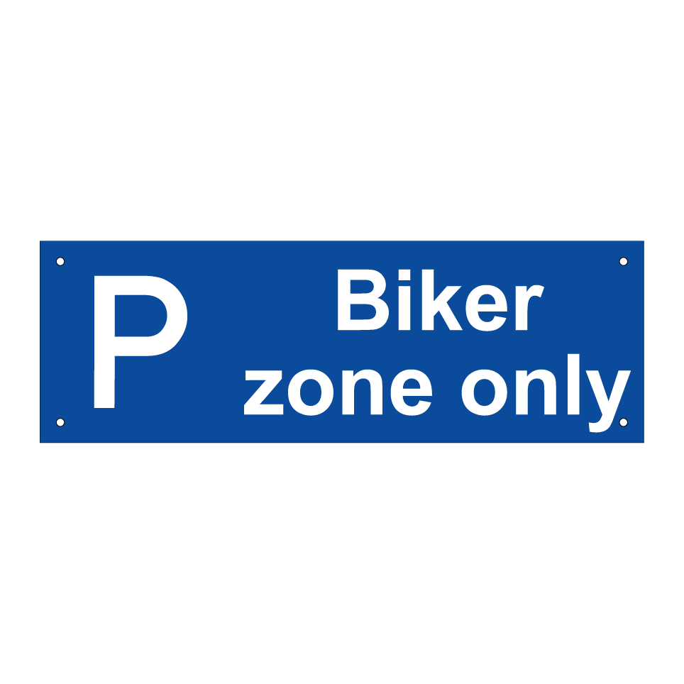 Biker zone only