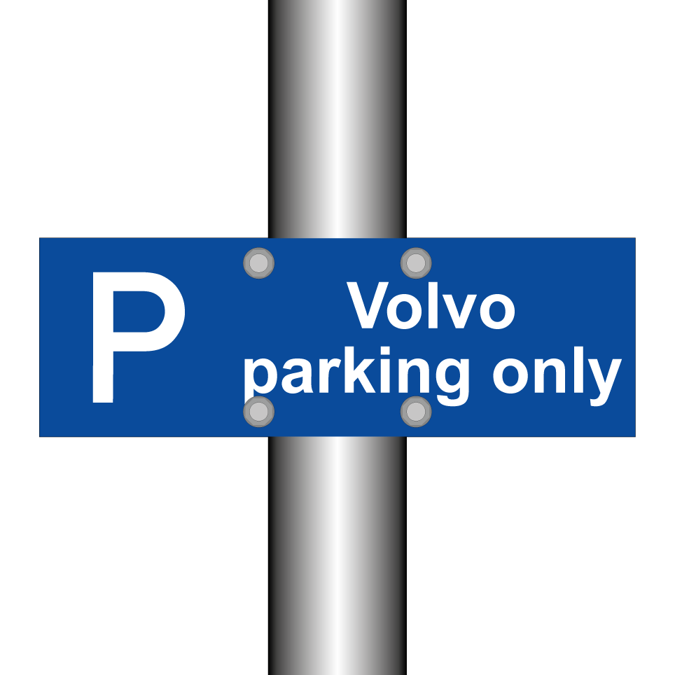 Volvo parking only