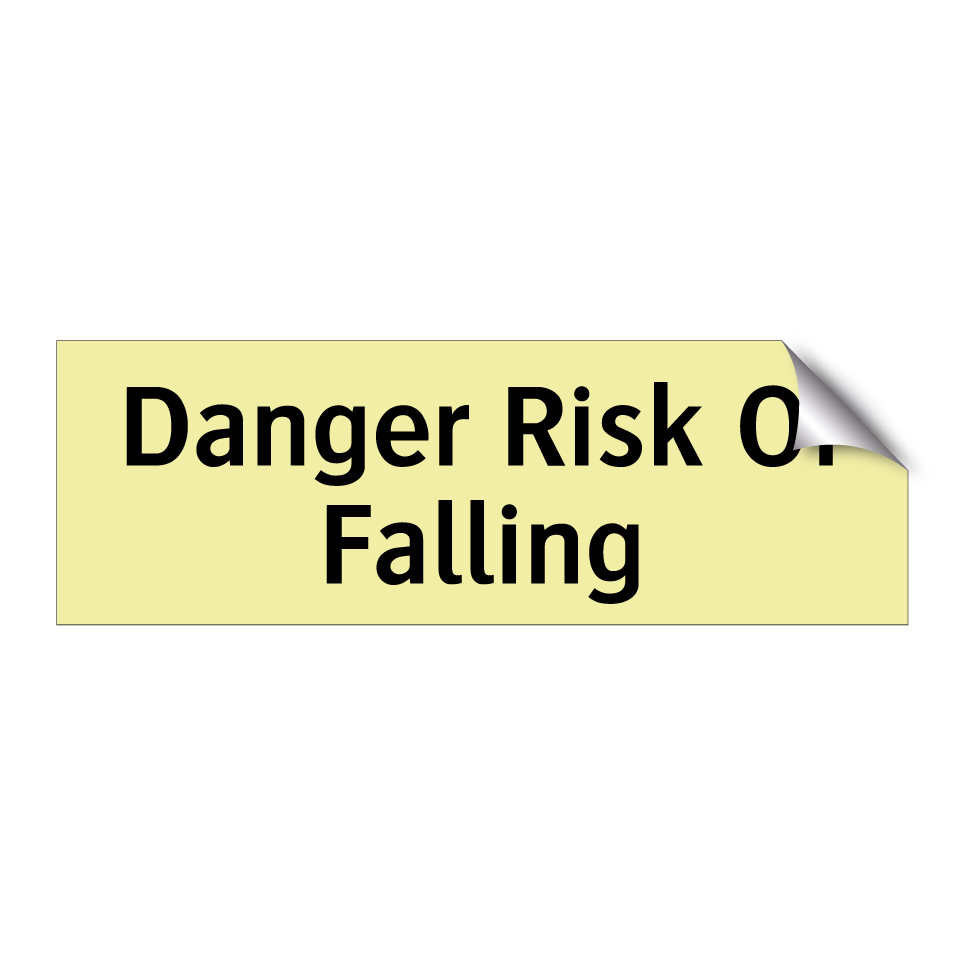 Danger Risk Of Falling