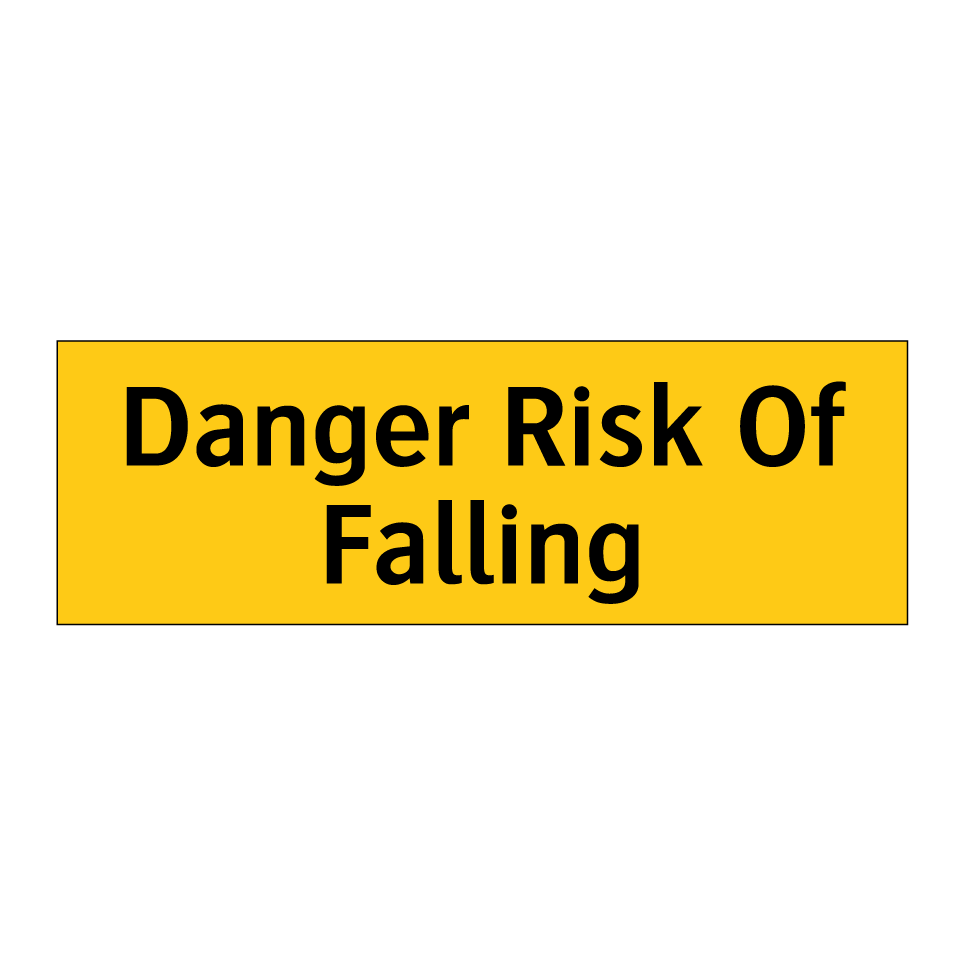 Danger Risk Of Falling