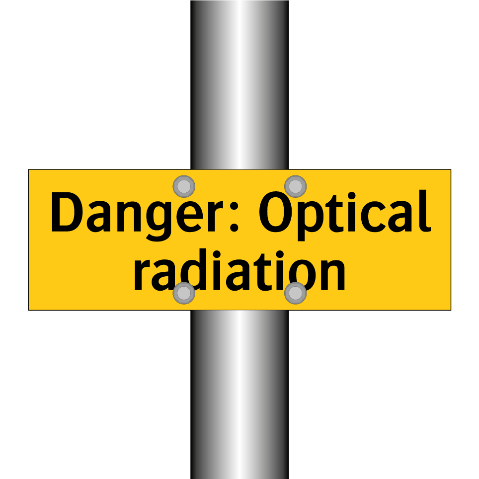 Danger: Optical radiation