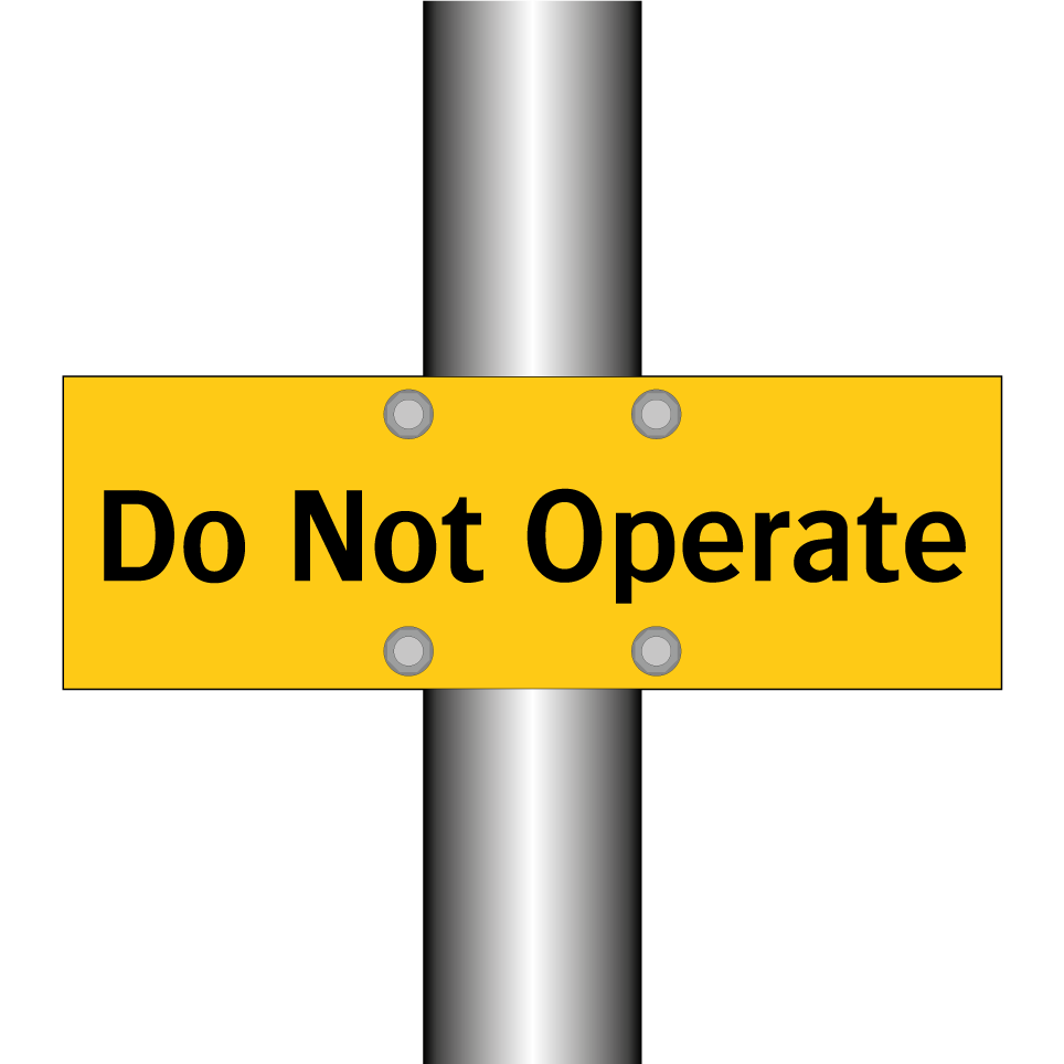 Do Not Operate