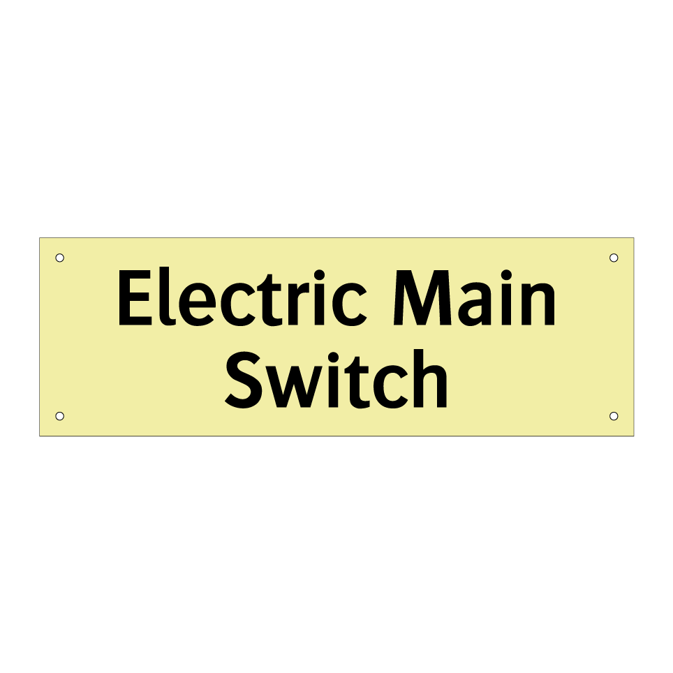 Electric Main Switch
