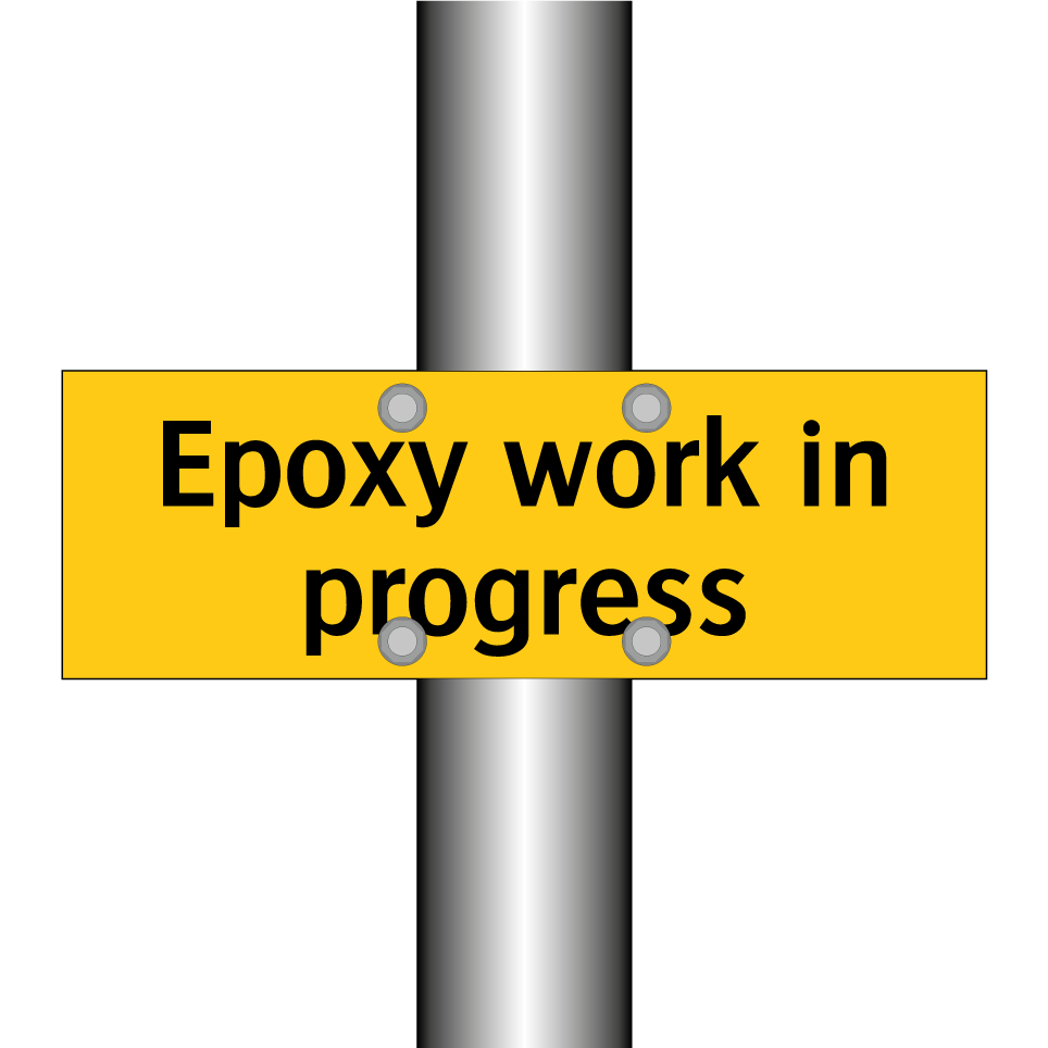 Epoxy work in progress