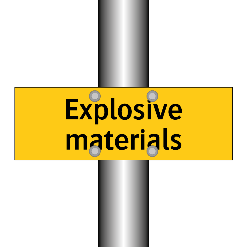 Explosive materials
