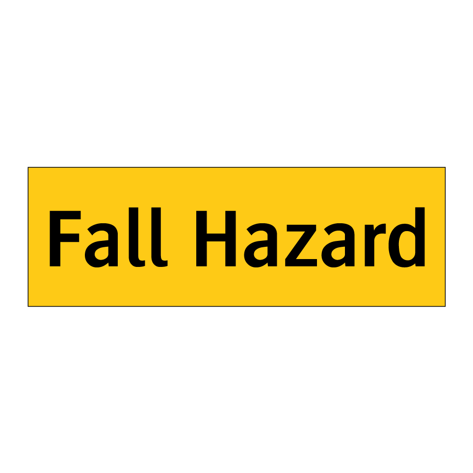Fall Hazard
