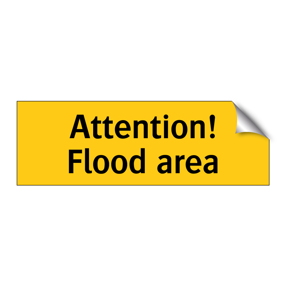 Attention! Flood area