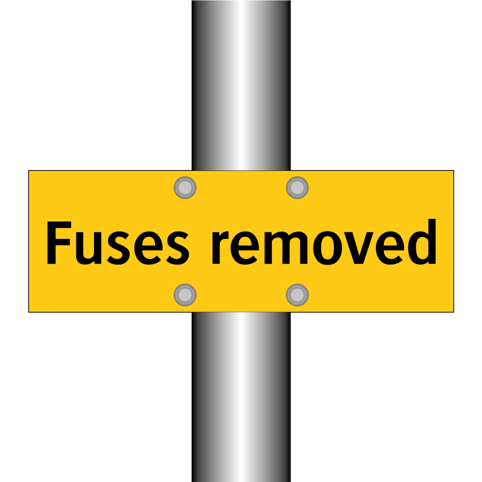 Fuses removed