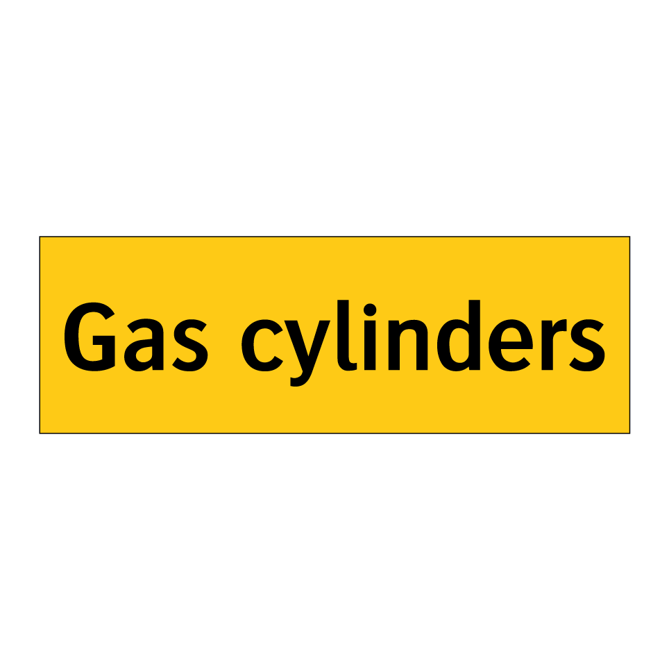 Gas cylinders