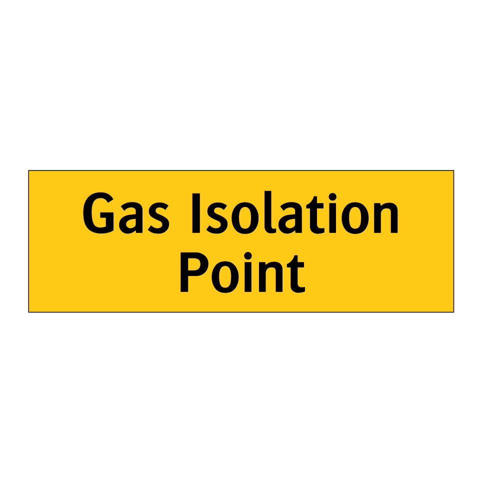Gas Isolation Point