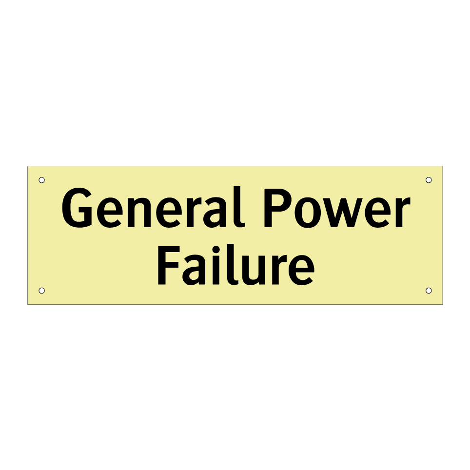 General Power Failure