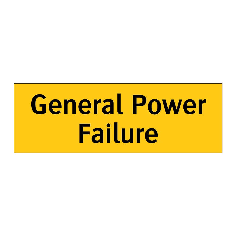 General Power Failure