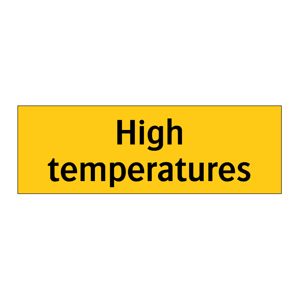 High temperatures