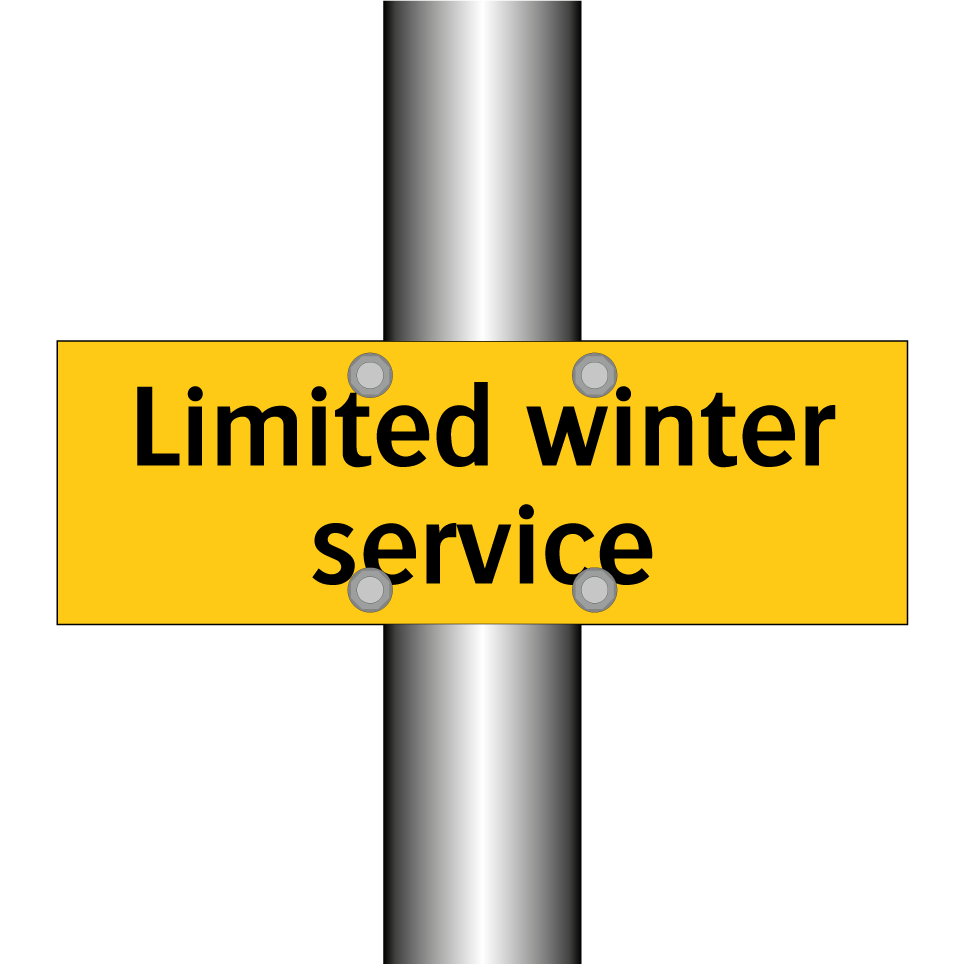 Limited winter service
