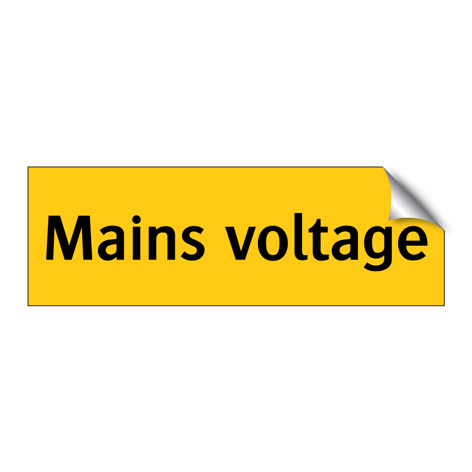 Mains voltage
