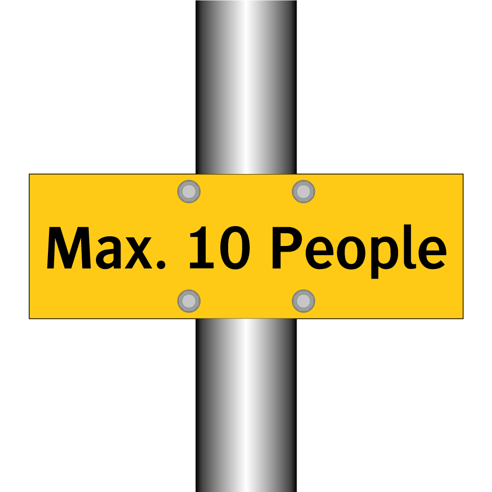 Max. 10 People