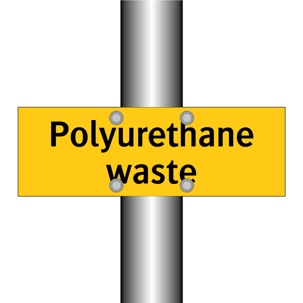 Polyurethane waste