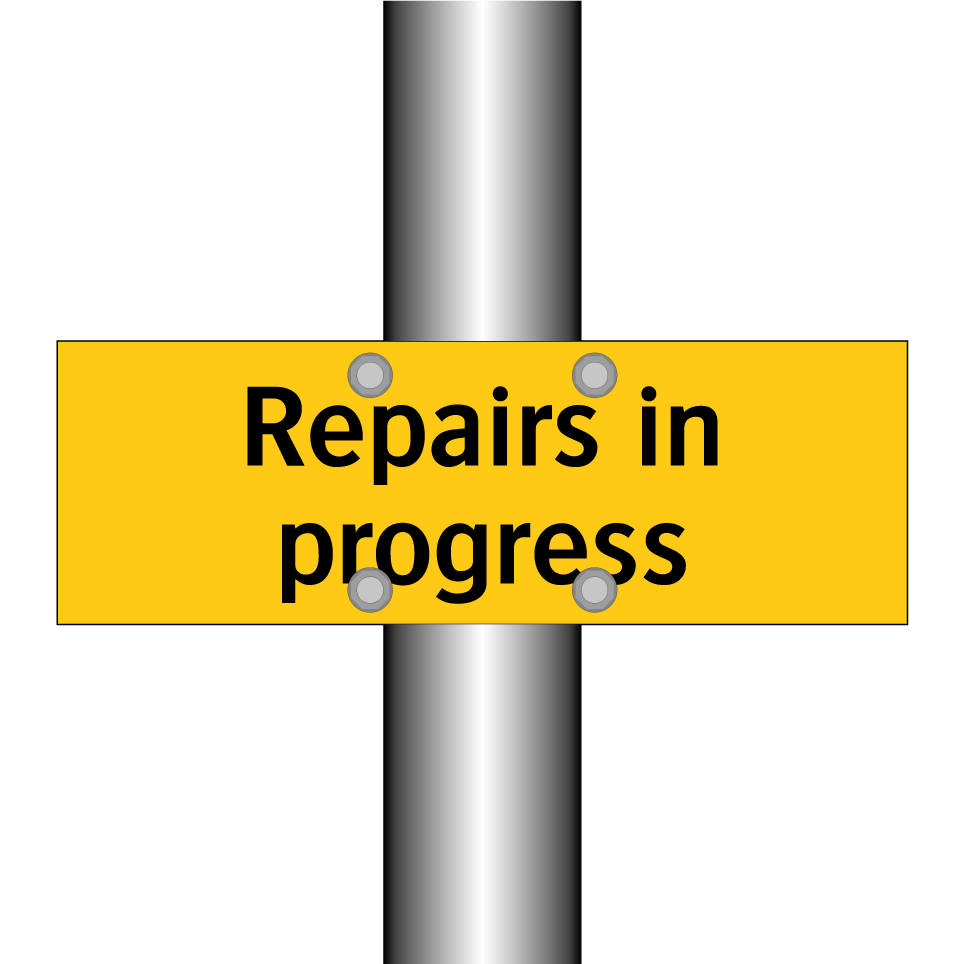 Repairs in progress