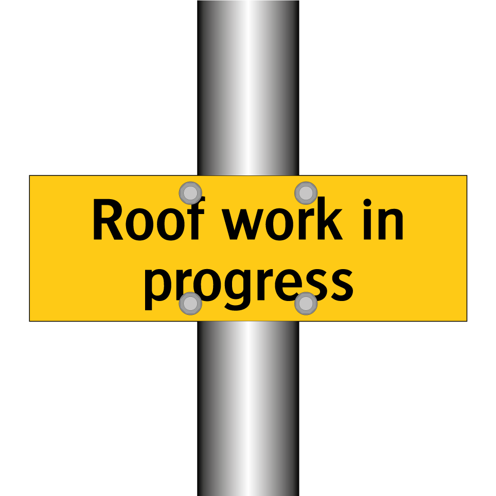 Roof work in progress