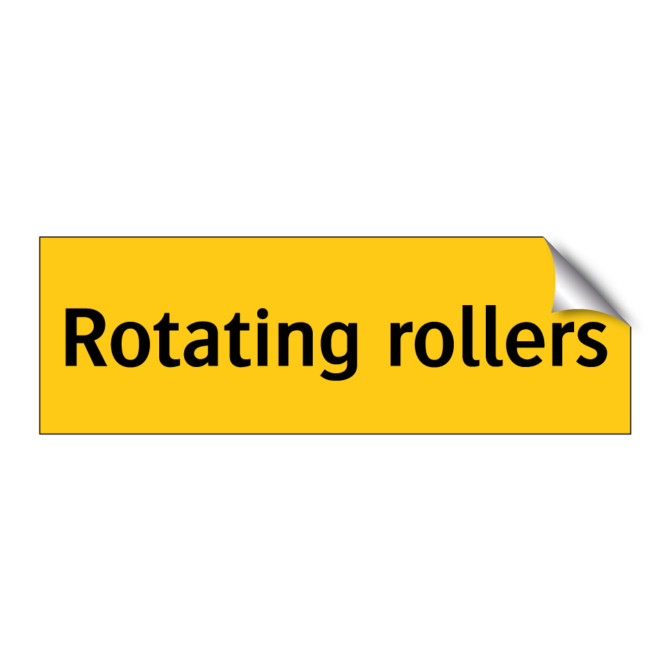 Rotating rollers