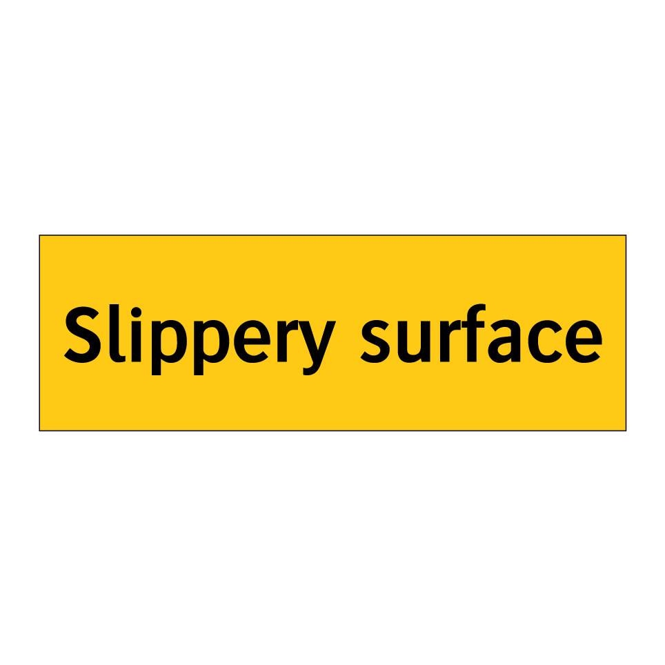 Slippery surface