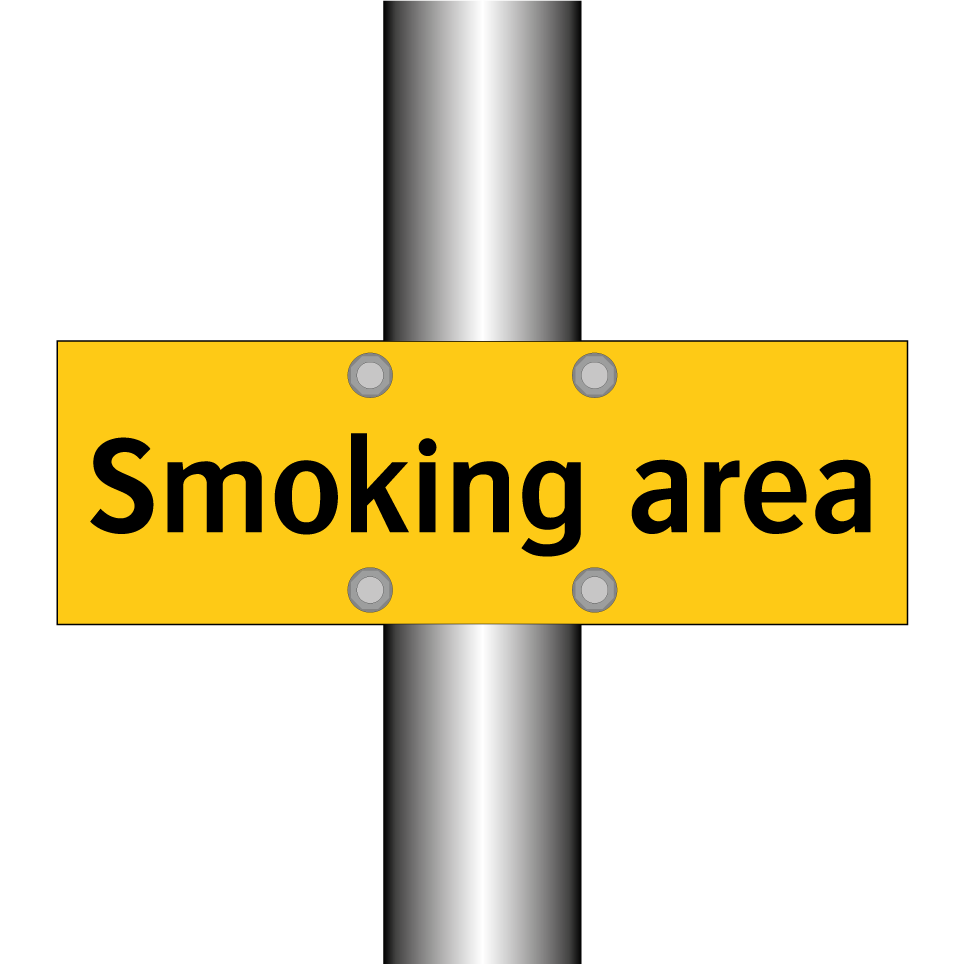 Smoking area