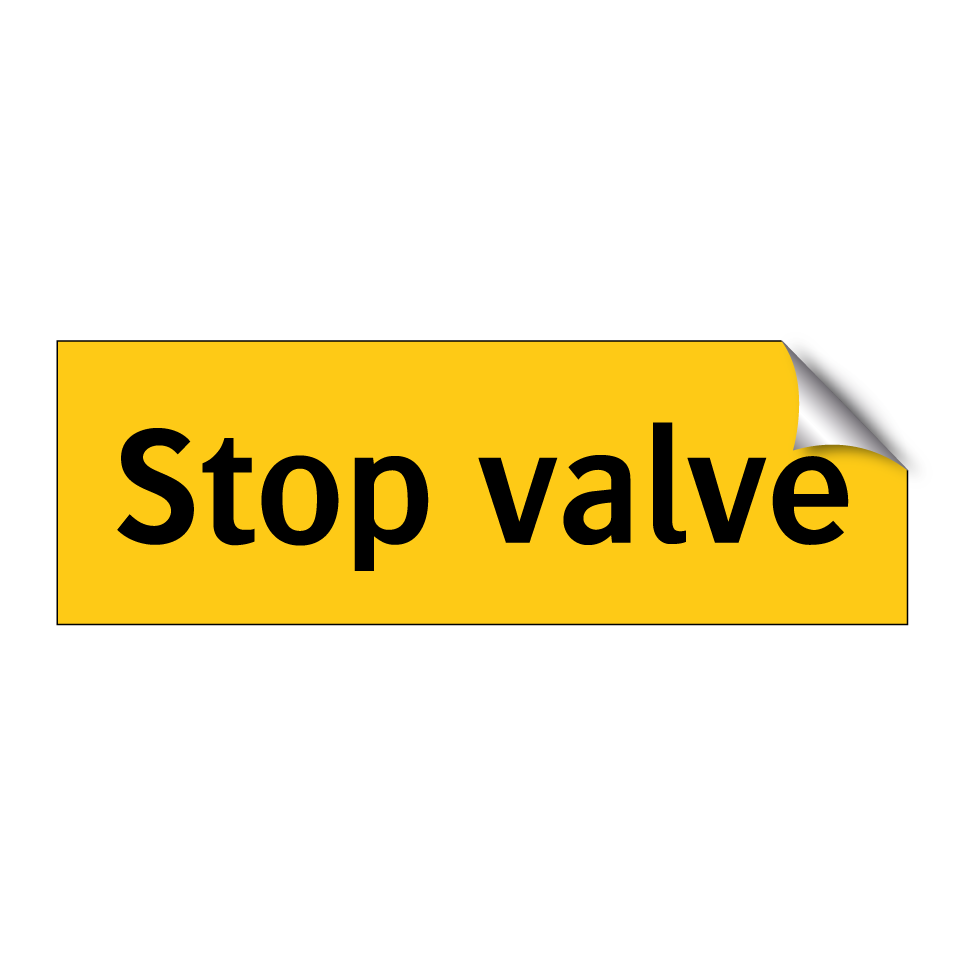 Stop valve