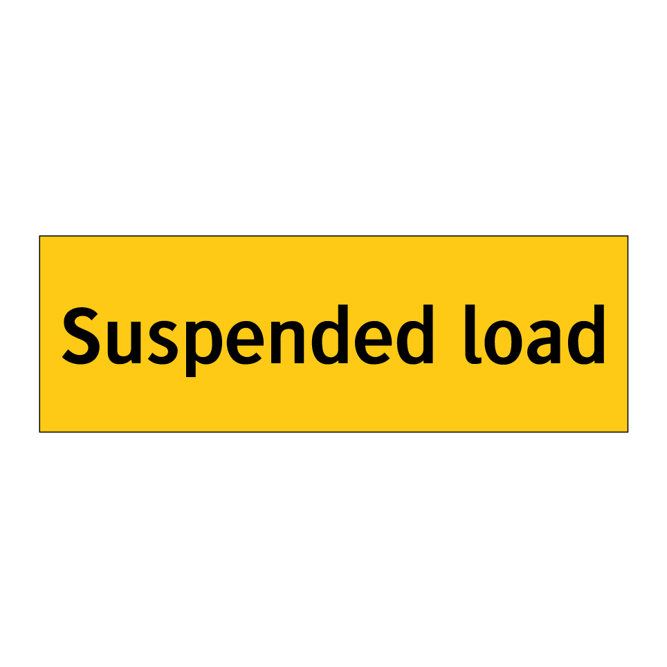 Suspended load