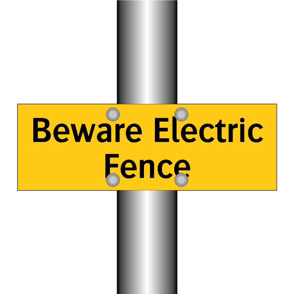 Beware Electric Fence