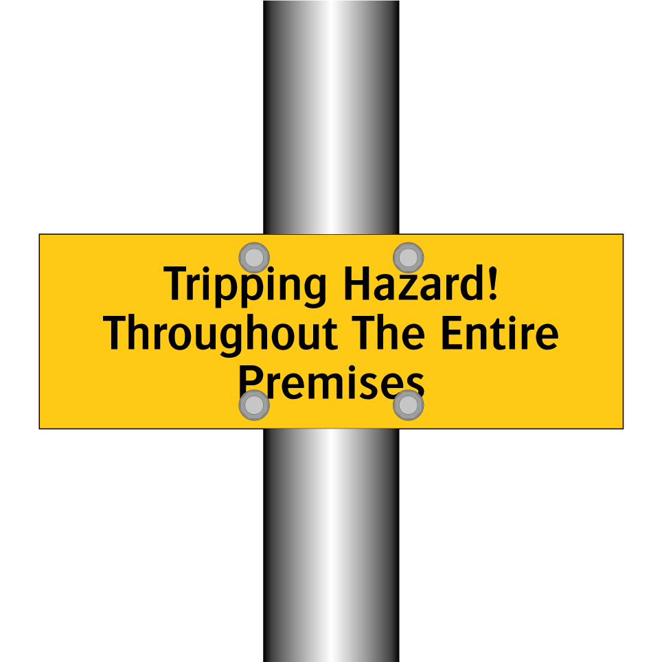 Tripping Hazard! Throughout The Entire Premises