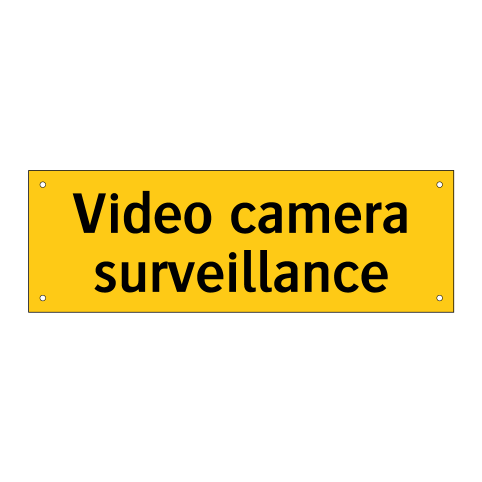 Video camera surveillance