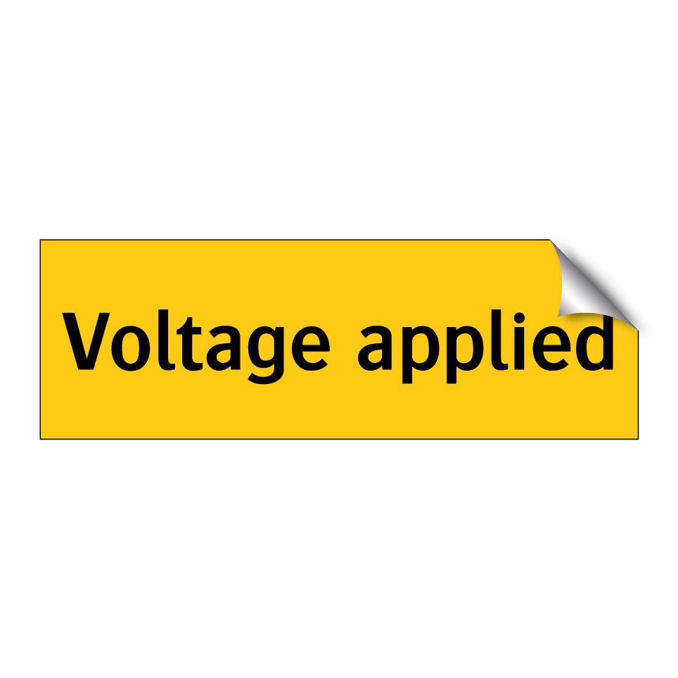 Voltage applied