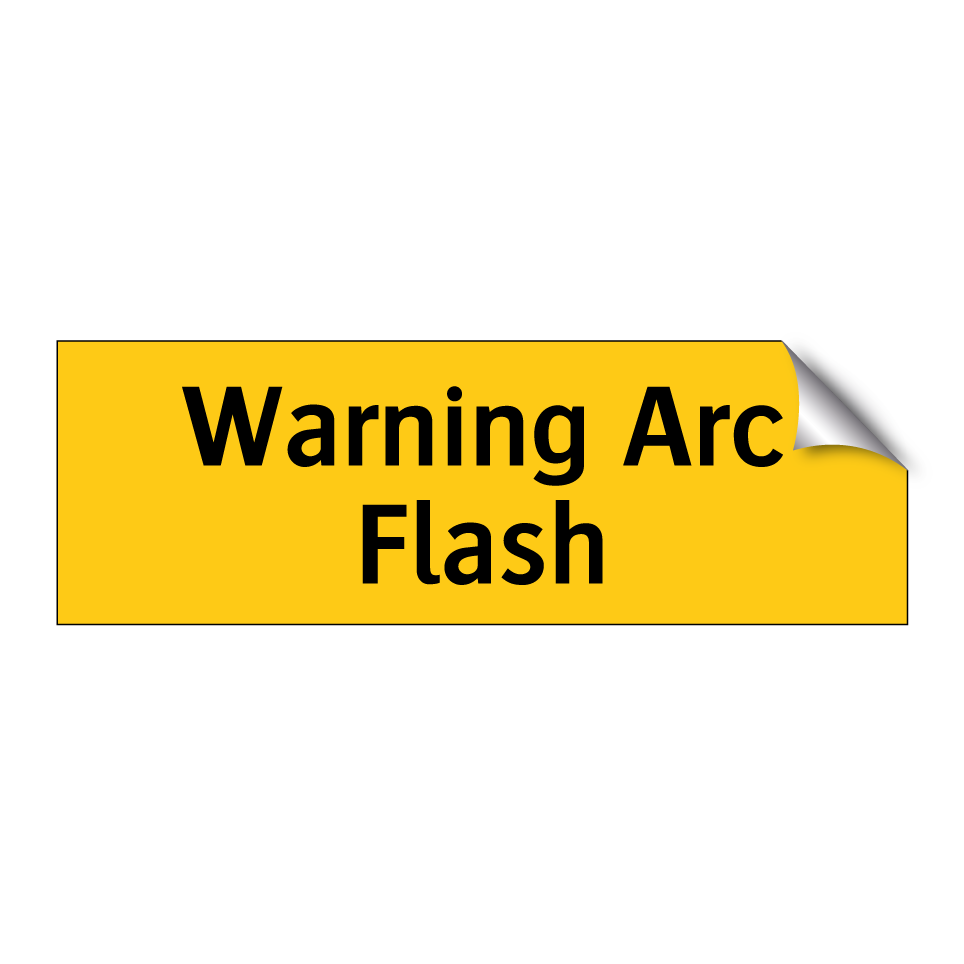 Warning Arc Flash