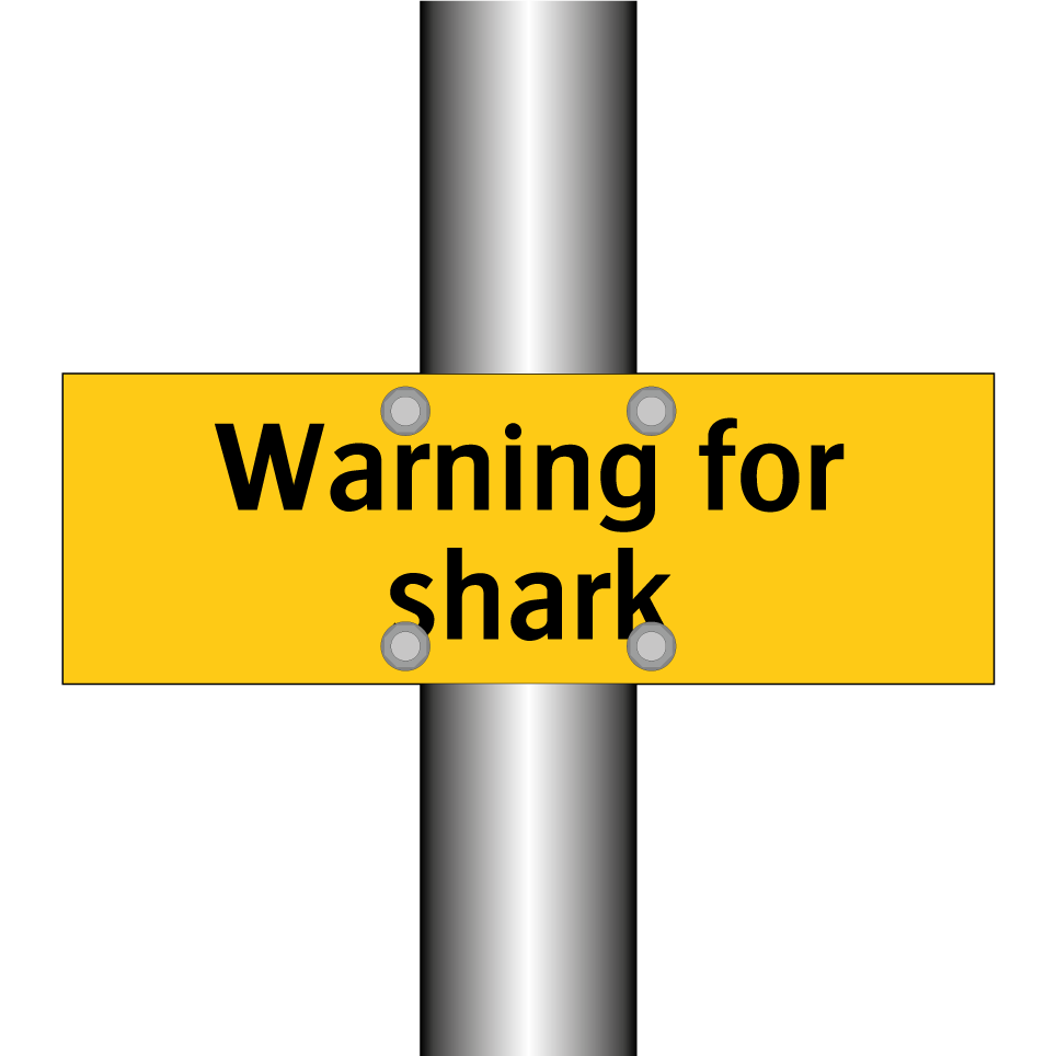 Warning for shark