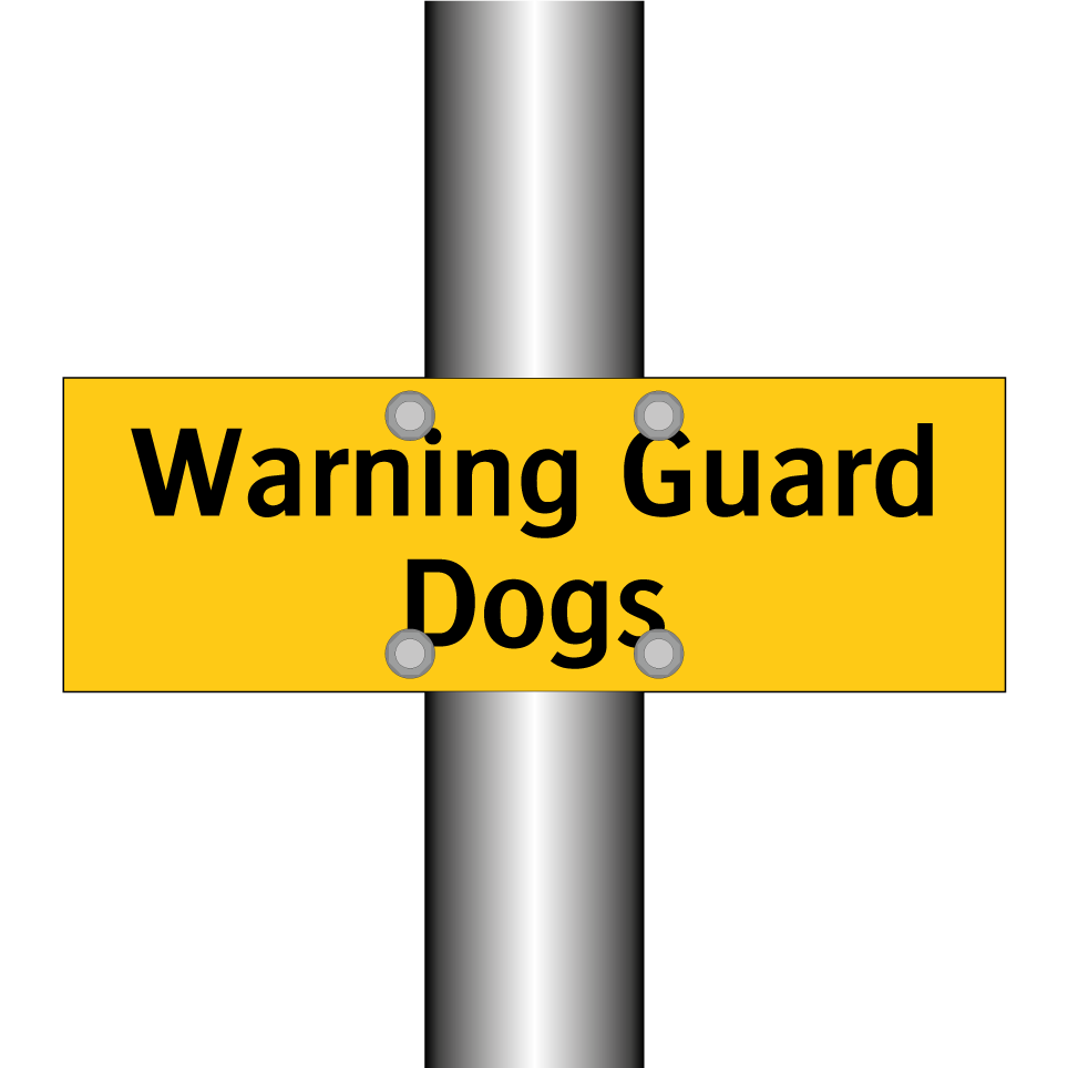 Warning Guard Dogs