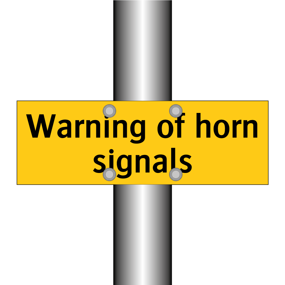 Warning of horn signals